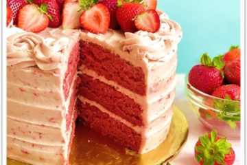Strawberry Layers Cake