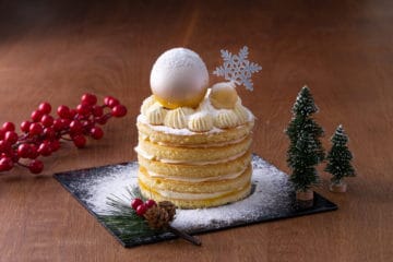 Salted Lemon White Christmas Cake